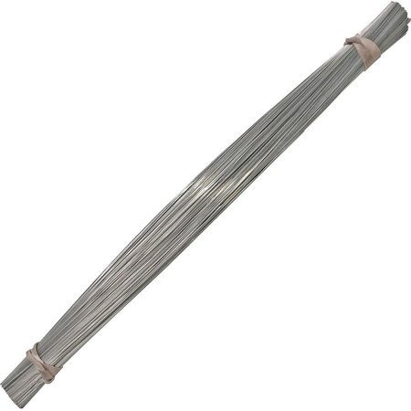 Gem Office Products Tag Wire, 12", 26 Gauge Galvanized, 1000/PK, Steel/Gray 25PK GEM2612TW